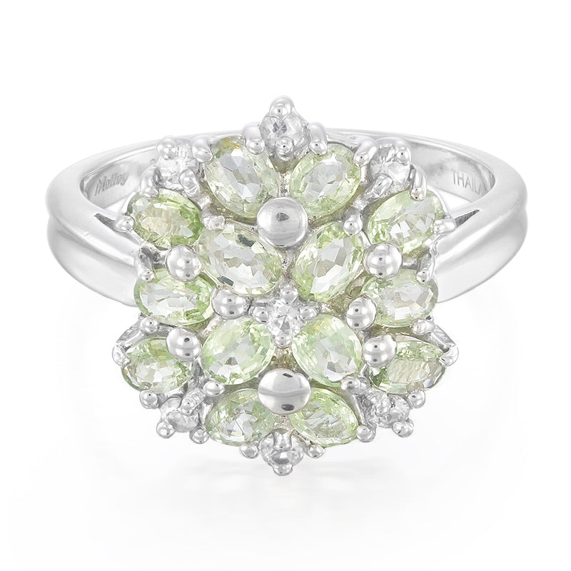 Paraiba-Turmalin-Silberring