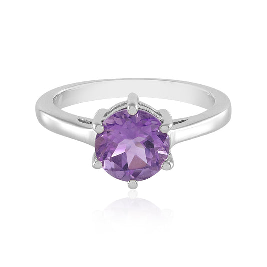 Uruguay-Amethyst-Silberring