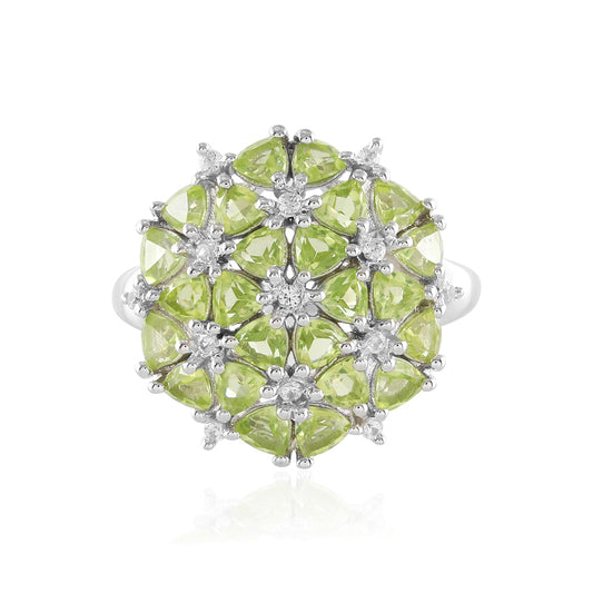 Peridot-Silberring