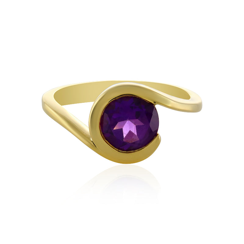 Uruguay-Amethyst-Silberring