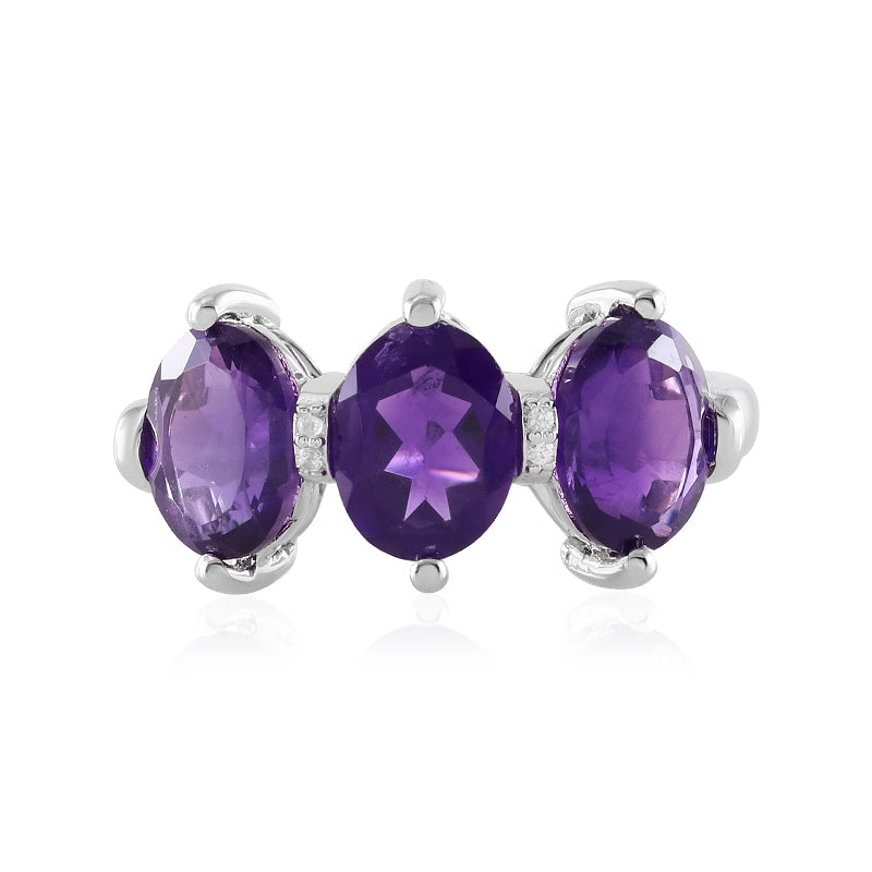 Sambia-Amethyst-Silberring