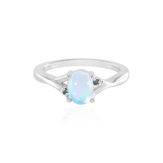 Welo-Opal-Silberring