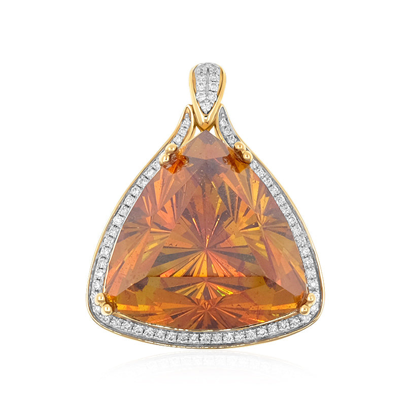 Sphalerite gold pendant (AMAYANI)