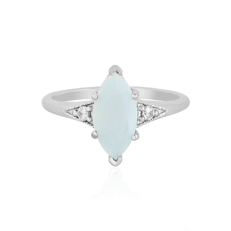 Paraiba-Opal-Silberring