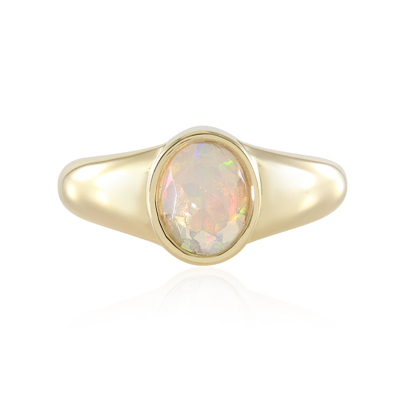 Welo-Opal-Silberring