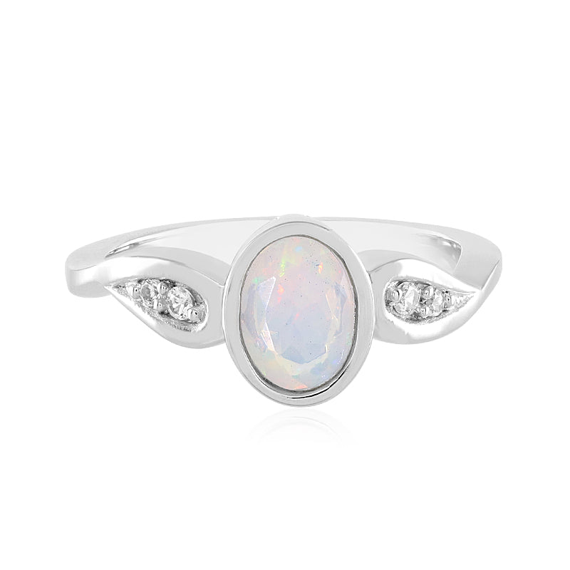 Welo-Opal-Silberring