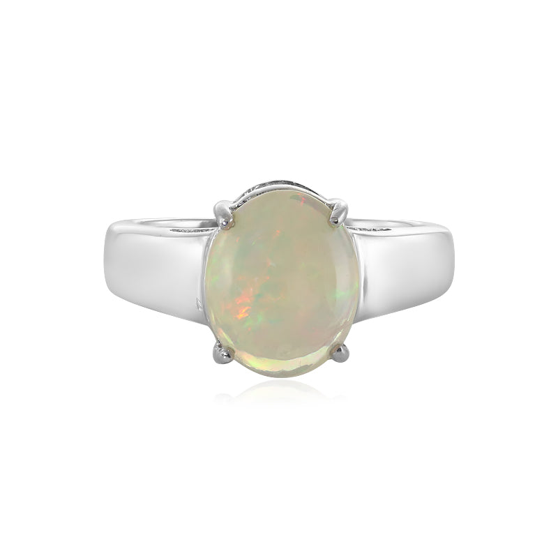 Welo-Opal-Silberring