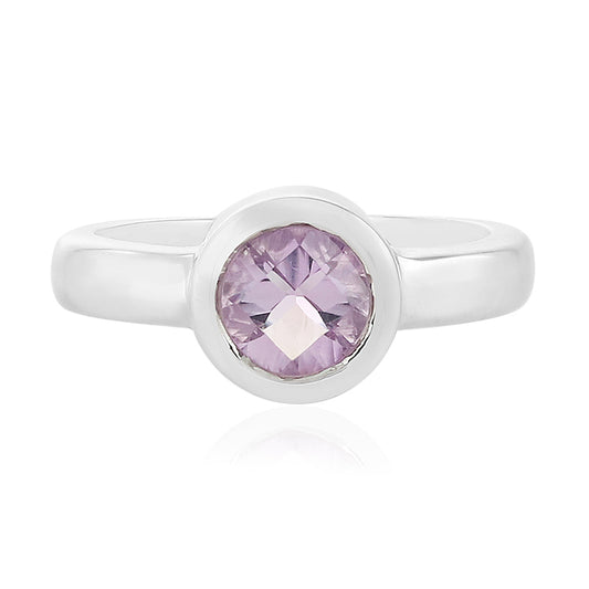 Lavendel-Amethyst-Silberring (MONOSONO COLLECTION)