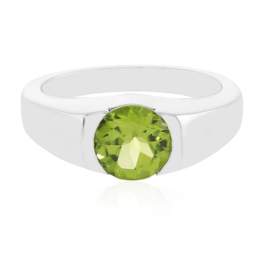 Peridot-Silberring