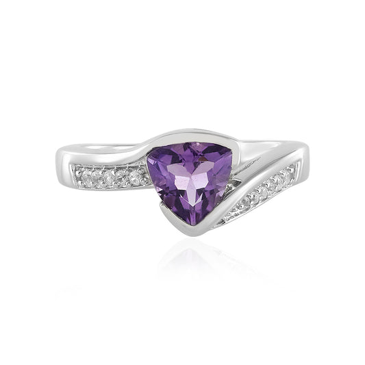 Uruguay-Amethyst-Silberring