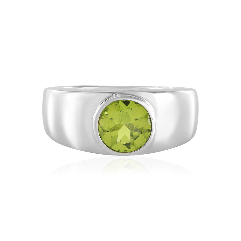 Arizona-Peridot-Silberring