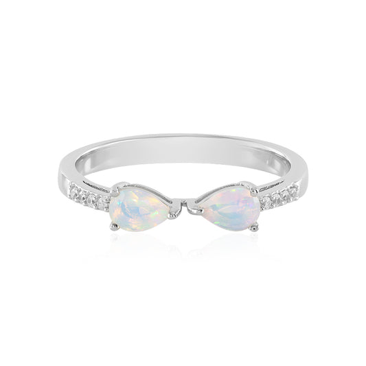 Welo-Opal-Silberring