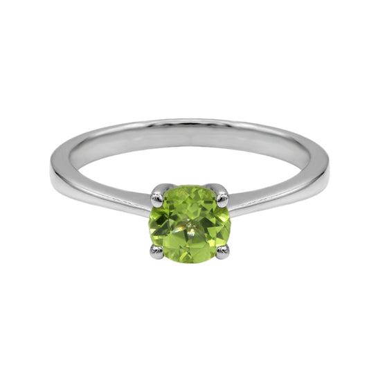 Peridot-Silberring