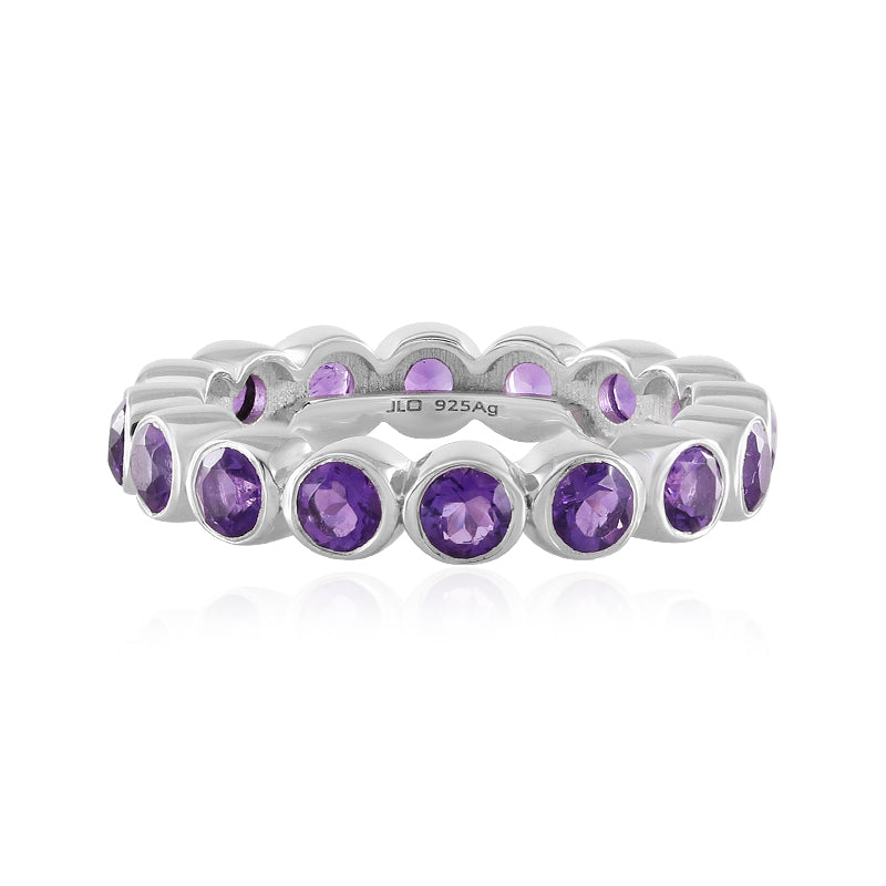 Marokkanischer Amethyst-Silberring