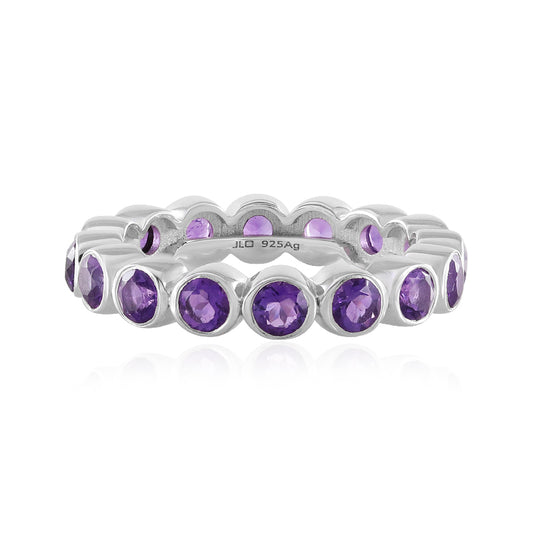 Marokkanischer Amethyst-Silberring