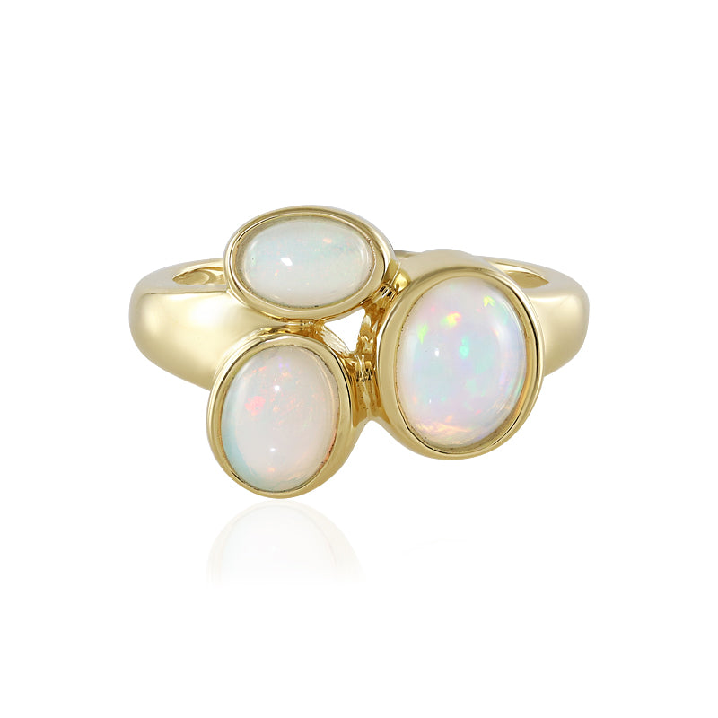 Welo-Opal-Silberring