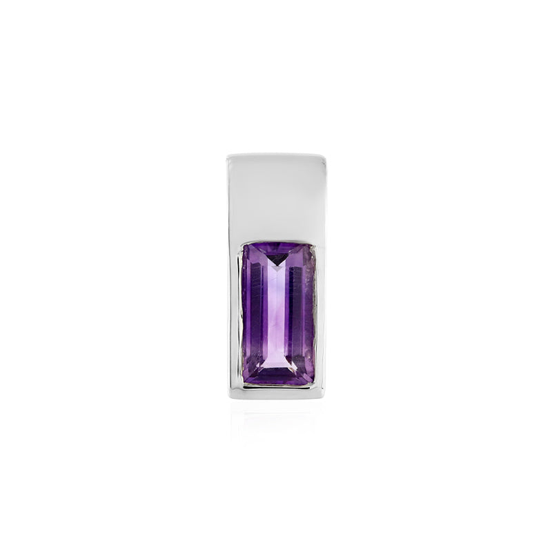 Marokkanischer Amethyst-Silberanhänger (MONOSONO COLLECTION)