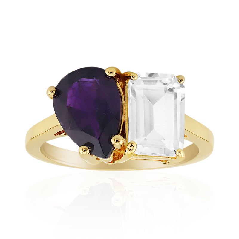 Sambia-Amethyst-Silberring