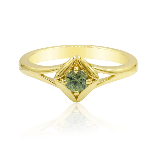 Madagaskar-Demantoid-Goldring (John Ferry)