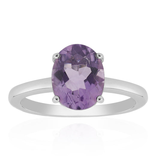 Amethyst-Silberring