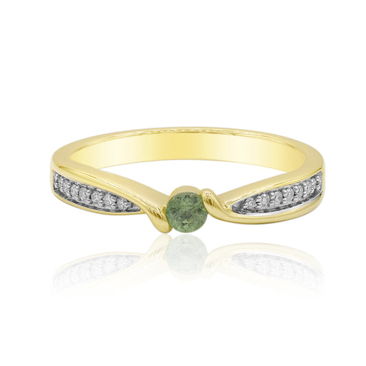 Madagaskar-Demantoid-Goldring (John Ferry)