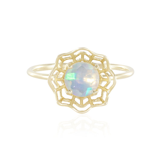 Welo-Opal-Goldring (Ornaments by de Melo)