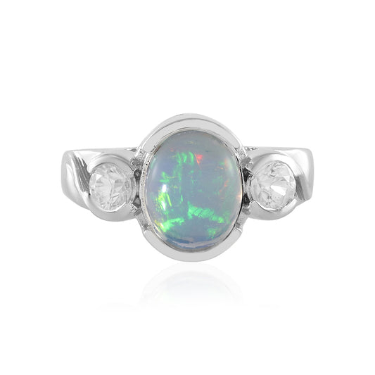 Welo-Opal-Silberring