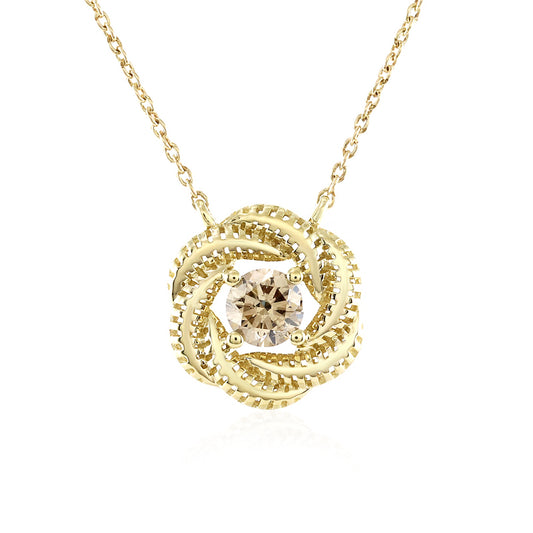 I1 Champagner-Brillant-Goldcollier (Ornaments by de Melo)