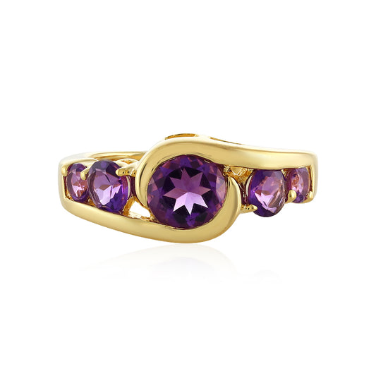 Uruguay-Amethyst-Silberring