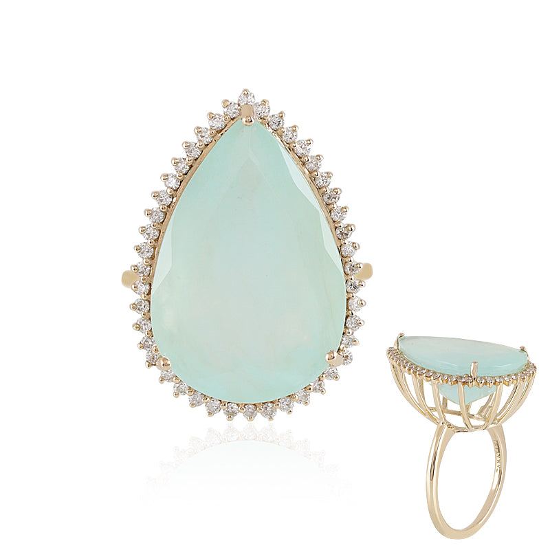 Paraiba-Opal-Goldring (AMAYANI)