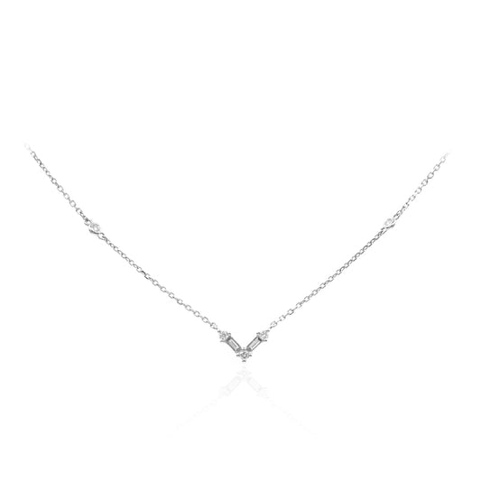 SI2 (H) Diamant-Goldcollier