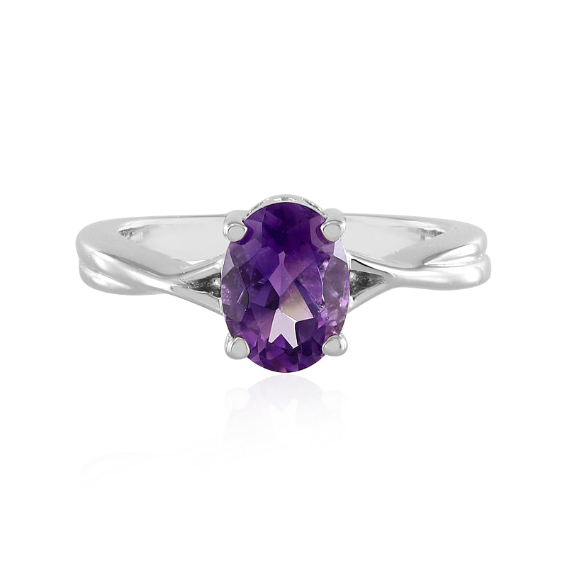 Marokkanischer Amethyst-Silberring