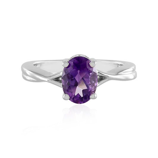 Marokkanischer Amethyst-Silberring