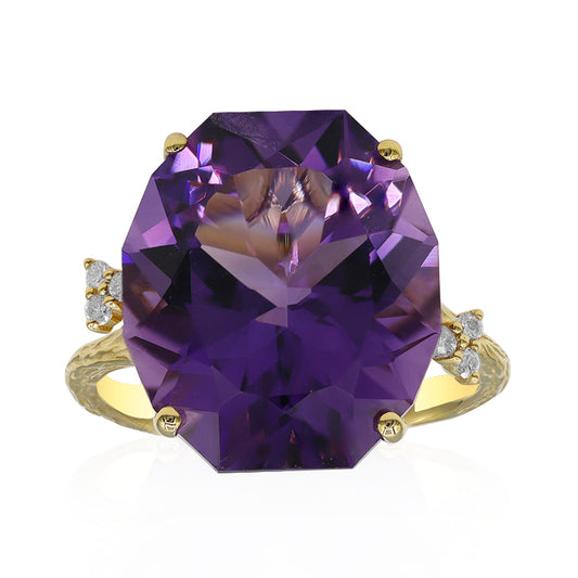 Amethyst-Goldring (Smithsonian)