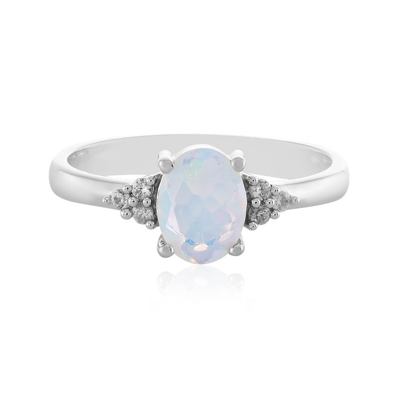 Welo-Opal-Silberring