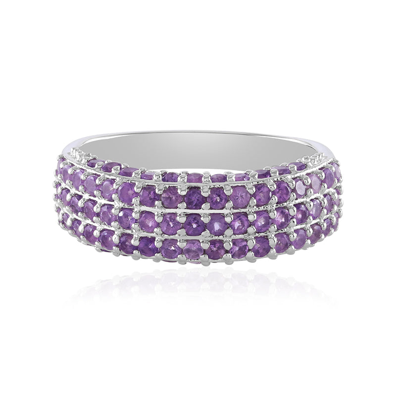 Amethyst-Silberring