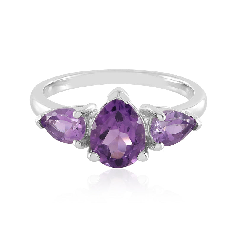 Amethyst-Silberring