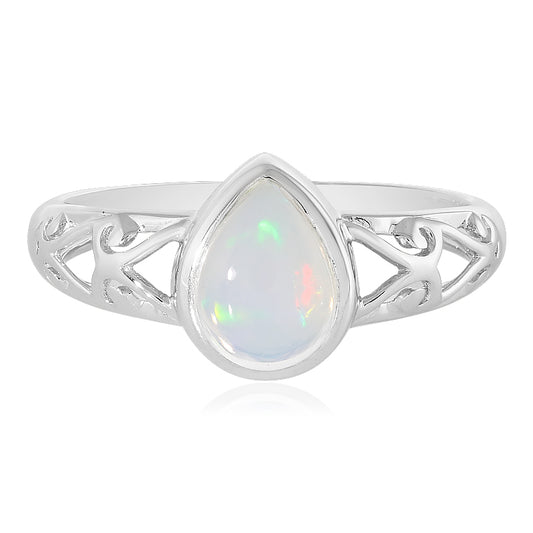 Welo-Opal-Silberring