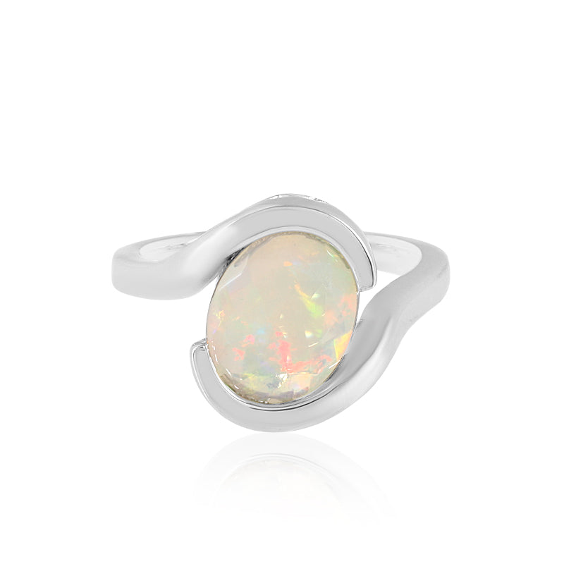 Welo-Opal-Silberring