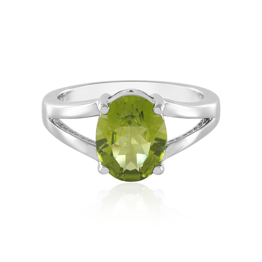 Peridot-Silberring