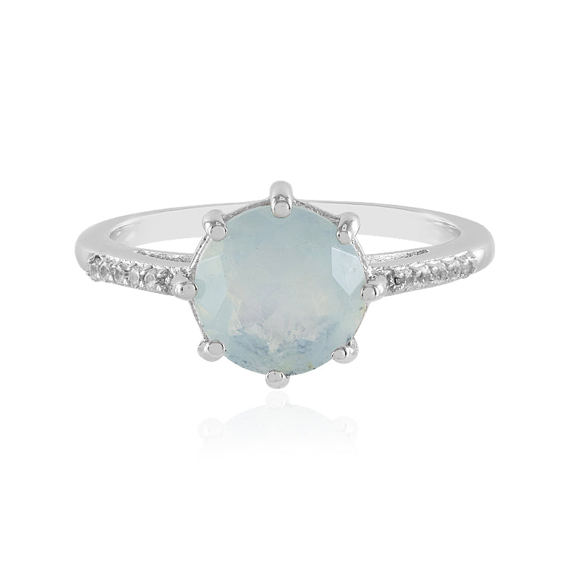 Paraiba-Opal-Silberring