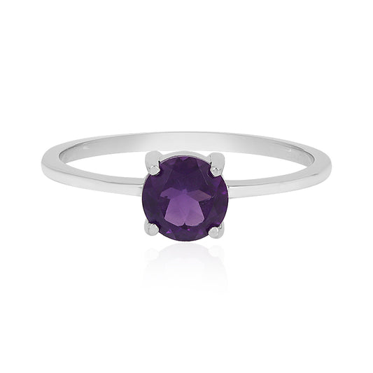 Sambia-Amethyst-Silberring