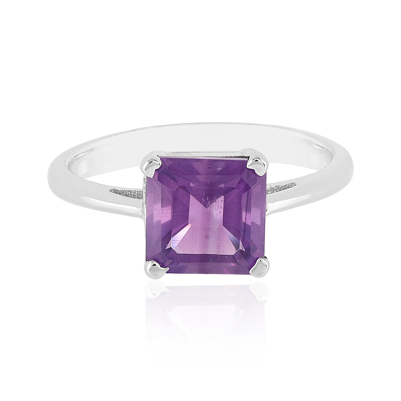 Sibirischer Amethyst-Silberring