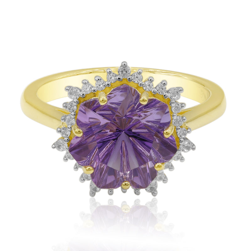 Amethyst-Goldring (Glenn Lehrer)