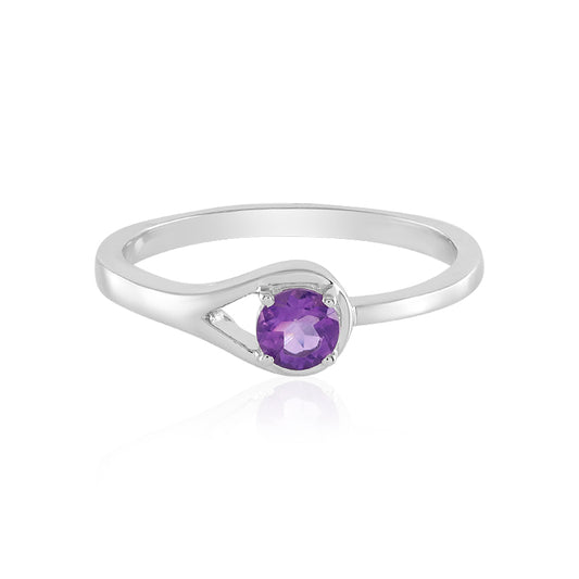 Marokkanischer Amethyst-Silberring