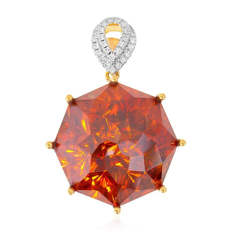 Sphalerite gold pendant (AMAYANI)