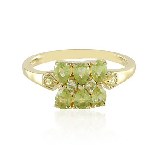 Peridot-Silberring