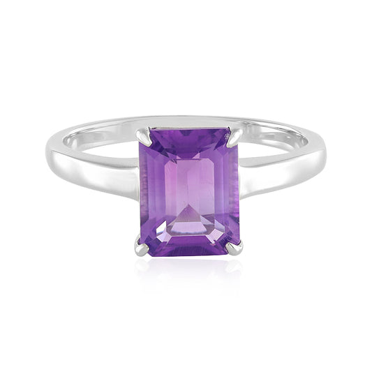 Marokkanischer Amethyst-Silberring